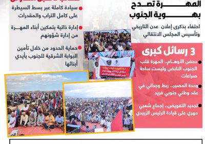 مليونية المهرة.. سيادة الأرض وهوية الدولة (إنفوجراف)