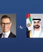 رئيس الإمارات يتلقى اتصالاً هاتفياً من نظيره الفنلندي