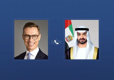 رئيس الإمارات يتلقى اتصالاً هاتفياً من نظيره الفنلندي