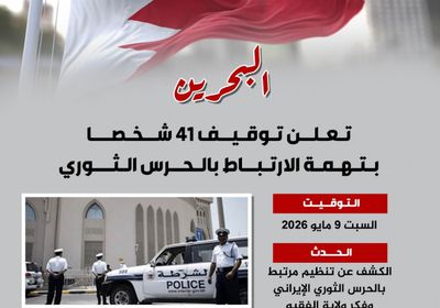 البحرين تعلن توقيف 41 شخصاً بتهمة الارتباط بالحرس الثوري (إنفوجراف)