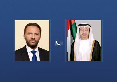هاتفياً.. عبدالله بن زايد ووزير خارجية إستونيا يبحثان التطورات الإقليمية