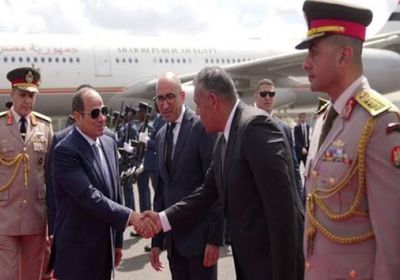 السيسي يصل نيروبي للمشاركة فى أعمال قمة أفريقيا &ndash; فرنسا