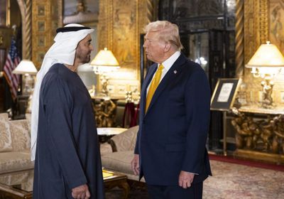 محمد بن زايد يبحث هاتفيًا مع ترامب تطورات المنطقة