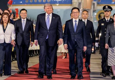 هاشتاج #WelcomeTrumpToChina يتصدّر Weibo مع وصول ترامب إلى بكين
