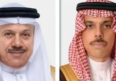 وزير الخارجية السعودي يبحث مع نظيره البحريني التطورات في المنطقة