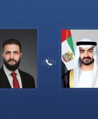 محمد بن زايد وأحمد الشرع يناقشان تعزيز التعاون التنموي والاقتصادي بين الإمارات وسوريا