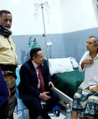 أمين "الانتقالي" يطمئن على الوضع الصحي للوزير القطيبي والباحث عبدالمجيد
