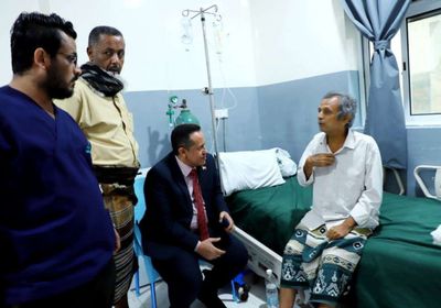 أمين "الانتقالي" يطمئن على الوضع الصحي للوزير القطيبي والباحث عبدالمجيد