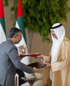 رئيس الإمارات ورئيس وزراء الهند يشهدان توقيع عدد من الاتفاقيات بين البلدين