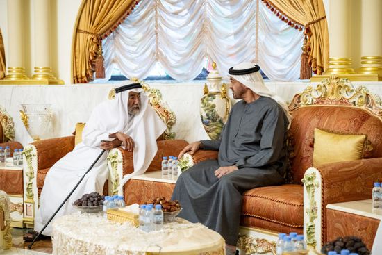 رئيس الإمارات يعزي في وفاة آمنة أحمد الظاهري