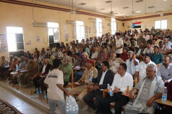 انطلاق حفل تأبين أربعينية الشهيد عميس في ردفان
