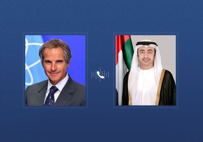 عبدالله بن زايد يجري اتصالاً هاتفياً مع المدير العام لوكالة الطاقة الذرية