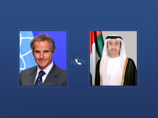 عبدالله بن زايد يجري اتصالاً هاتفياً مع المدير العام لوكالة الطاقة الذرية