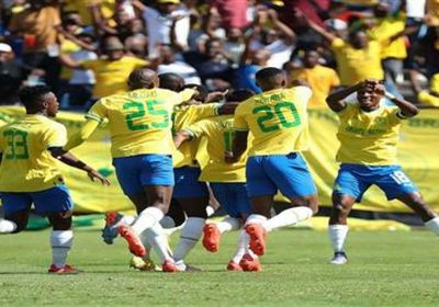 صن داونز يهزم الجيش الملكي في ذهاب نهائي دوري أبطال أفريقيا