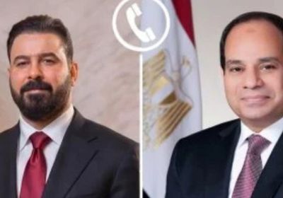 السيسى يهنئ رئيس وزراء العراق علي الزيدي بمناسبة توليه مهام منصبه