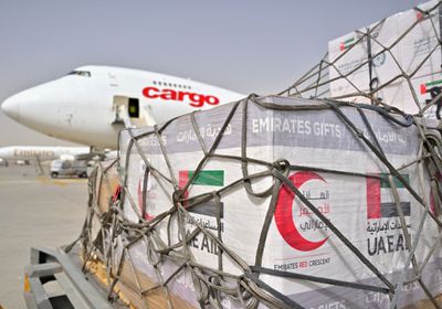 الإمارات.. انطلاق طائرة مساعدات إنسانية إلى غزة