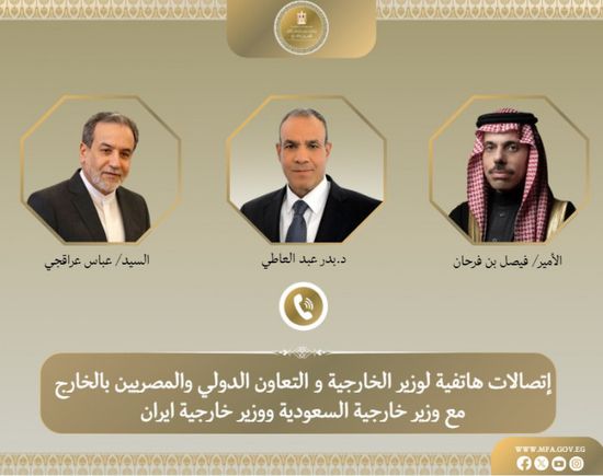 وزير الخارجية المصري يبحث مع نظيريه السعودي والإيراني جهود خفض التصعيد