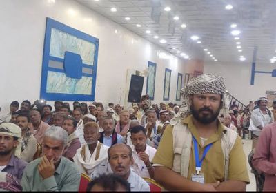 بدء لقاء موسع للقيادة المحلية للانتقالي في أبين