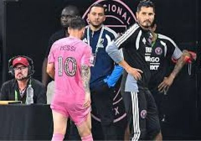 استبدال ميسي في آخر مبارياته مع إنتر ميامي قبل كأس العالم