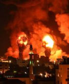 هجوم إسرائيلي على بنى تحتية لحزب الله بلبنان 