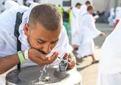 كميات المياه الموزعة في المشاعر تجاوزت 5.5 مليون متر مكعب