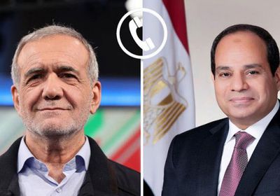 الرئيس السيسي يتلقى اتصالاً هاتفيًا من نظيره الإيراني