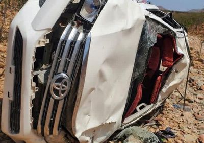 وفاة 3 مسافرين بحادث مروري في سقطرى