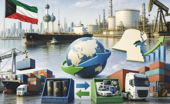 الفائض التجاري للكويت يسجل 568.68 مليون دينار بدعم من الصادرات النفطية