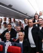 بعثة منتخب مصر في طريقها للولايات المتحدة