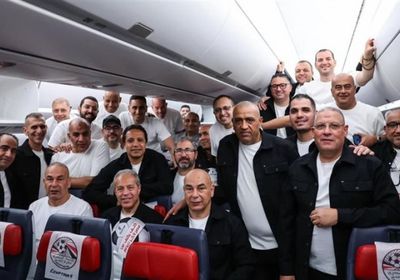 بعثة منتخب مصر في طريقها للولايات المتحدة