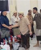 أمين "الانتقالي" يؤدي واجب العزاء في هادي