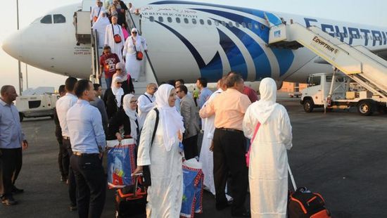 مطار القاهرة الدولي يستقبل رحلات عودة الحجاج