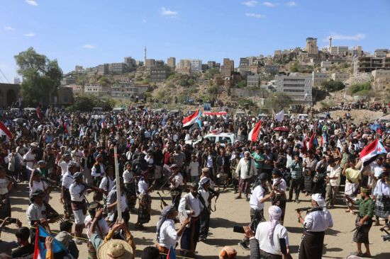 بحضور النقيب.. انطلاق مهرجان الموسطة للتراثي الشعبي اليافعي