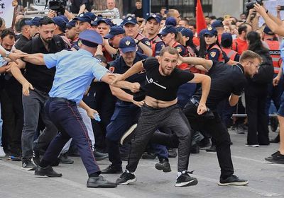 احتجاجات رافضة لمشروع ابنة ترامب في ألبانيا