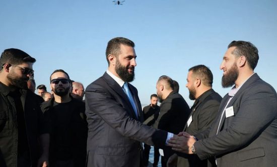 الرئيس السوري يتفقد عدداً من المواقع السياحية قبالة ساحل طرطوس