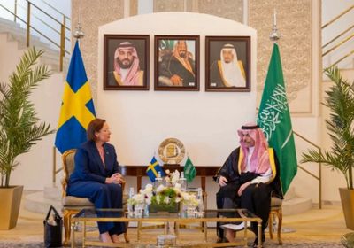 وزير الخارجية السعودي يستقبل نظيرته السويدية في الرياض