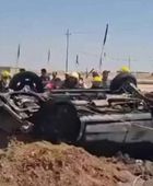 العراق.. مصرع 6 أشخاص جراء حادث سير مروع في ذي قار