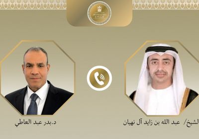 وزير الخارجية المصري يبحث مع نظيره الإماراتي التطورات الإقليمية