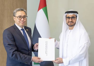 الخارجية الإماراتية تتسلّم أوراق اعتماد سفير منغوليا الجديد لدى الدولة