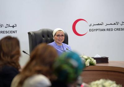 انتصار السيسي: المساعدات الإنسانية المرسلة إلى غزة تصل لـ"مليون طن"