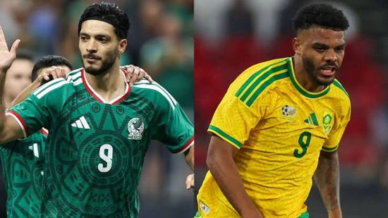 موعد أول مباراة في كأس العالم بين المكسيك وجنوب أفريقيا