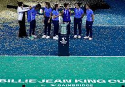 إيطاليا حاملة اللقب تواجه الصين المضيفة في نهائيات كأس بيلي جين كينج