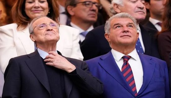 برشلونة يقاضي فلورنتينو بيريز بتهمة التشهير