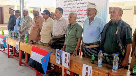 انتقالي مودية يحيي أربعينية الشهيد حسين دحه