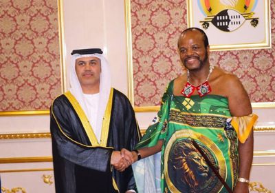 سفير الإمارات يقدم أوراق اعتماده سفيراً لدى مملكة إسواتيني