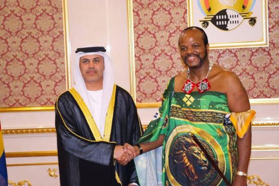 سفير الإمارات يقدم أوراق اعتماده سفيراً لدى مملكة إسواتيني