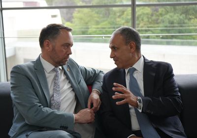وزير الخارجية المصري يعقد مباحثات مع نظيره البلجيكى