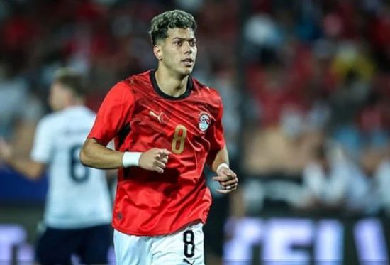 إمام عاشور يحرز الهدف التقدم لمنتخب مصر في شباك بلجيكا