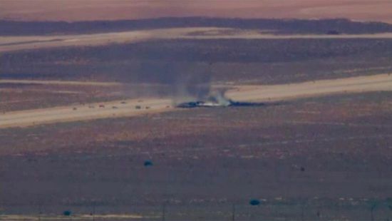 تحطم قاذفة أمريكية &laquo;بي 52&raquo; في كاليفورنيا