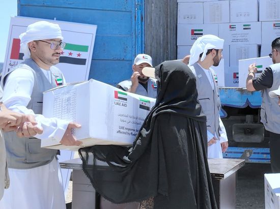 الإمارات تمد يد العون لسوريا.. تدخل إغاثي عاجل لدعم متضرري فيضانات الفرات